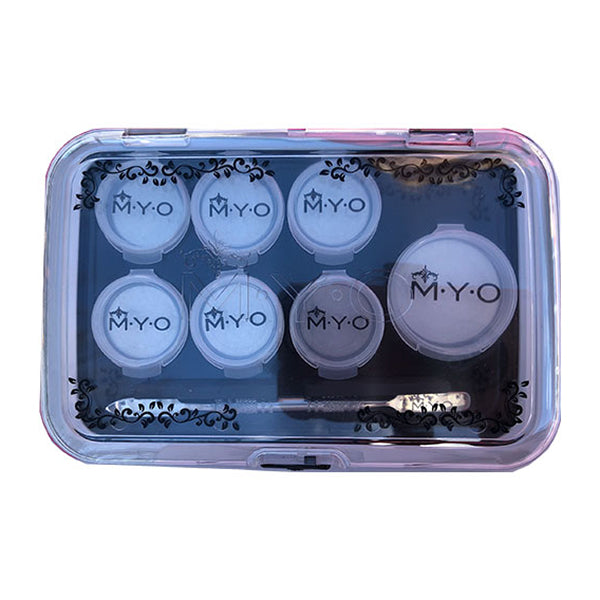 MYO Cosmetic Cases Pro Kits with Clear Lid