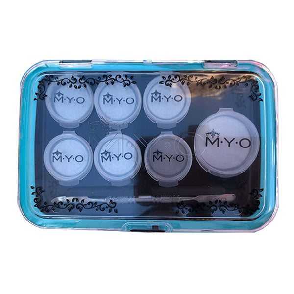 MYO Cosmetic Cases Pro Kits with Clear Lid