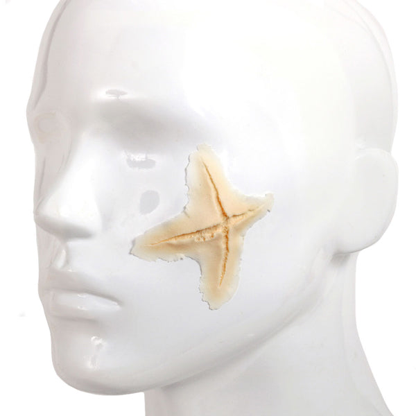 Rubber Wear Foam Latex Prosthetic X Cut