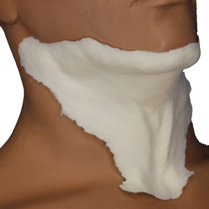 Rubber Wear Foam Latex Prosthetic Double Chin
