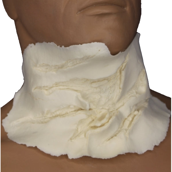 Rubber Wear Foam Latex Prosthetic Ripped Throat