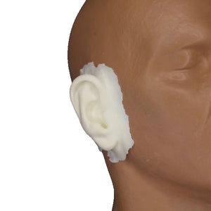 Rubber Wear Foam Latex Prosthetic Bald Cap Ears