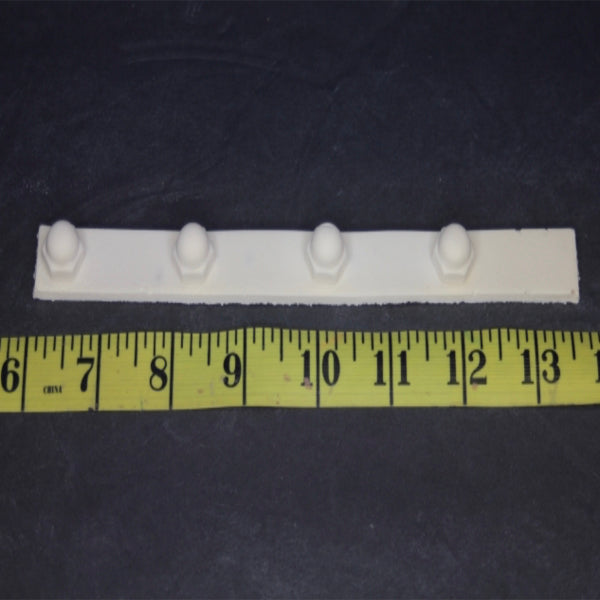 Rubber Wear Foam Latex Prosthetic Bolt Head Strip Accessory