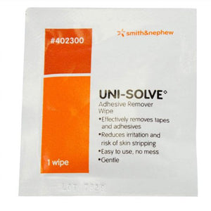Smith & Nephew Uni-Solve Adhesive Remover Wipes 50 pack