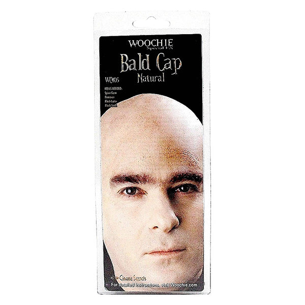 Cinema Secrets Woochie Bald Cap, Color: Tan, Size: One Size